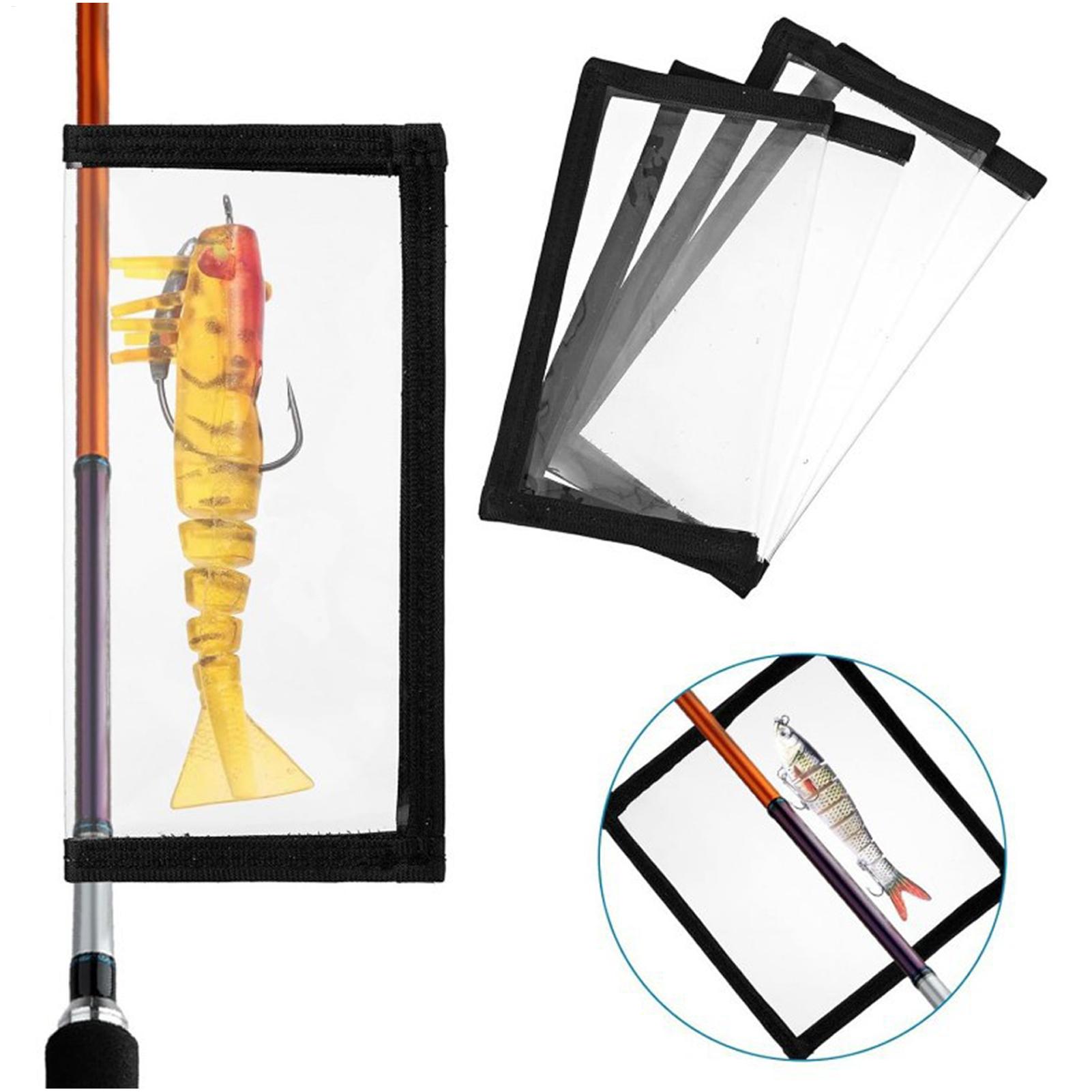 透明 PVC ルアーバッグ釣りフック保護ラップカバーケースバ - Fishing Line Box のレビューと価格